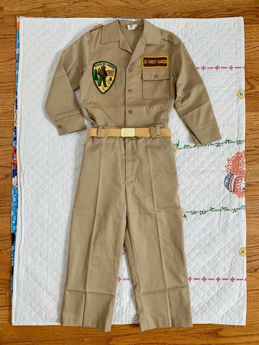 Kids 4T Vintage Jr. Forest Ranger Costume 3 Piece Set VGC, Uniforms by ...