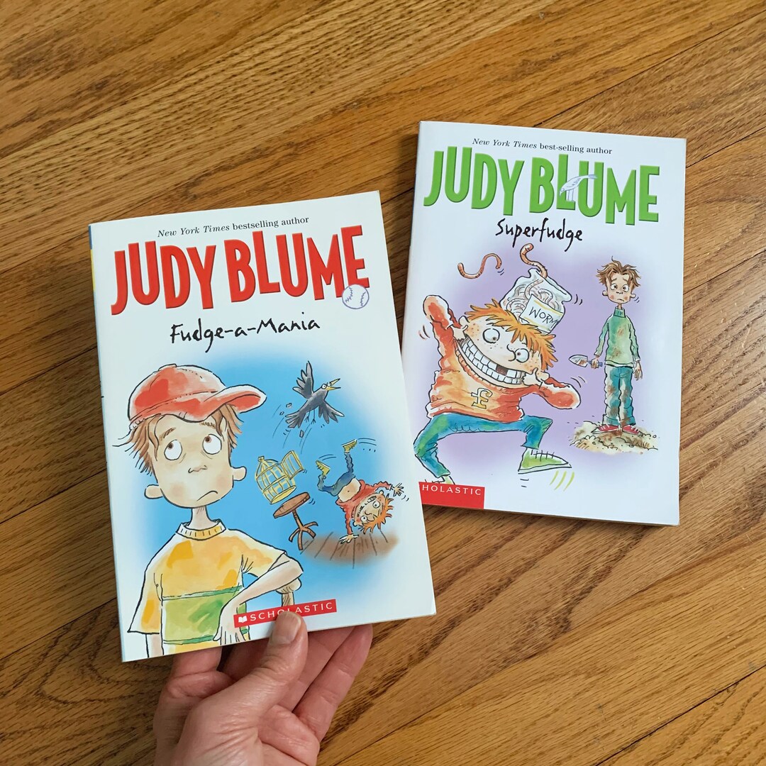 Vintage Fudge Book Set by Judy Blume 2003 Scholastic Paperback VGC Etsy
