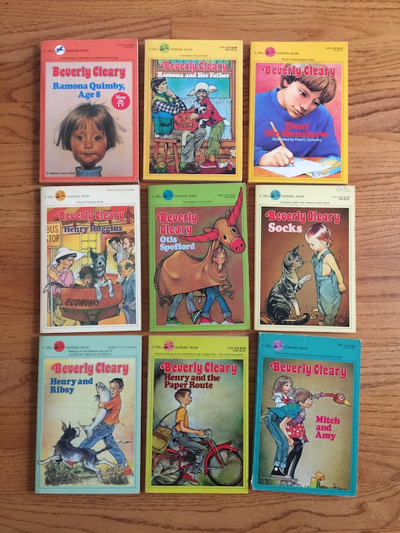 Vintage 1980s Childrens Chapter Book Beverly Cleary Paperback Etsy