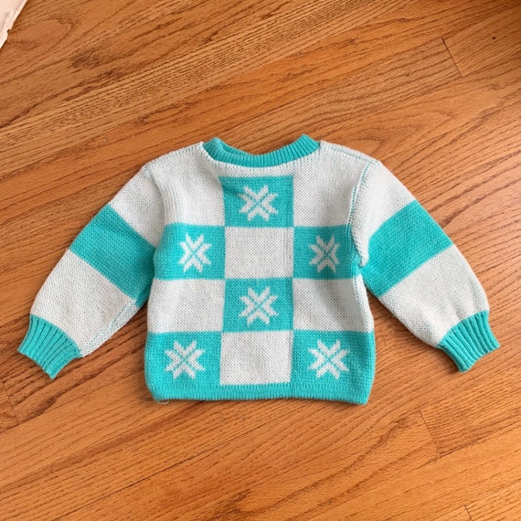 SALE Vintage 1980s Toddler Sweater 12-24M, Babyfa… - image 3