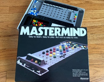 Vintage 1980s Pressman Mastermind Game Complete VGC