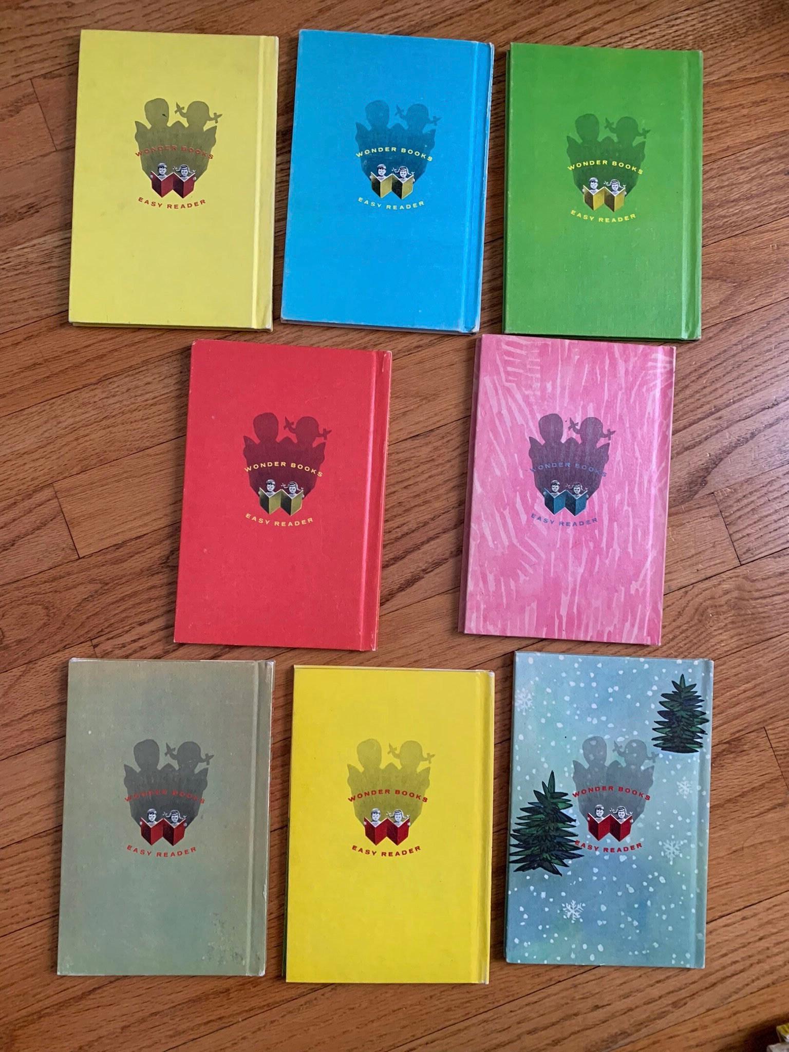 Vintage 1960s 70s Easy Reader Wonder Books for Preschooler CHOOSE
