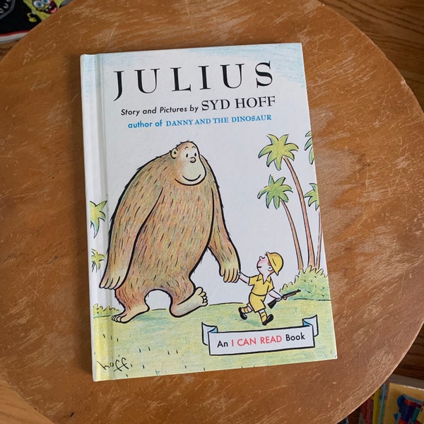 Vintage Childrens Book, Julius by Syd Hoff I Can Read Book Hc LIKE-NEW