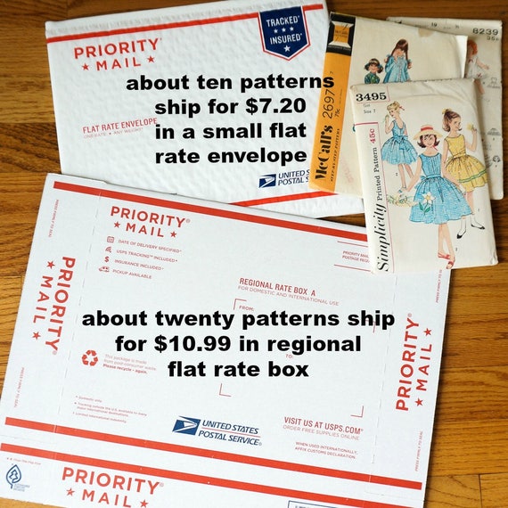 Envelope skirt cheap usps