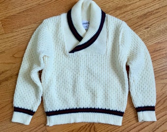 4T Vintage 1960s Childs Sweater, Donmoor Acrylic Pullover Sweater