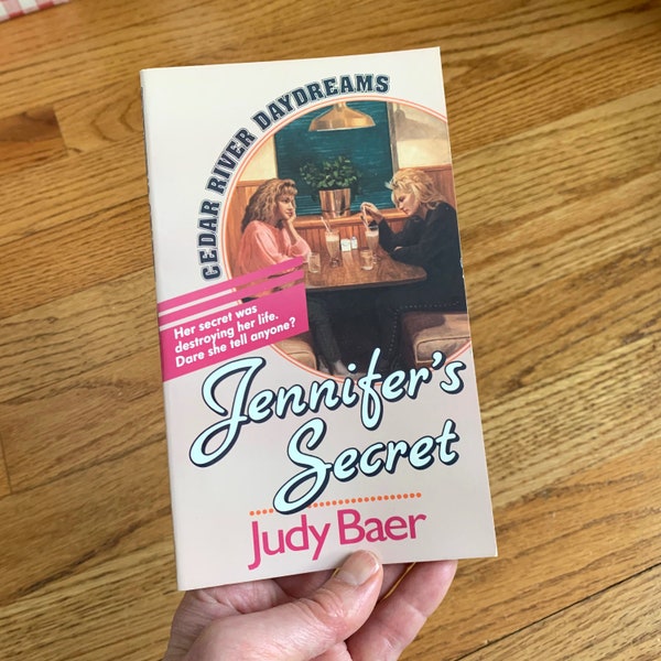 Jennifers Secret by Judy Baer 1989 Pb EXC, Cedar River Daydreams Series, Vintage 1980s Kids Chapter Book