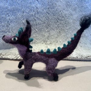 Needle Felted Posable Animal Sculpture | OOAK Fox doll | Felted Fox Doll