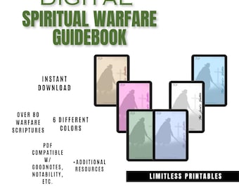 Guía de Guerra Espiritual: Consejos de Oración, Escrituras y la Armadura de Dios