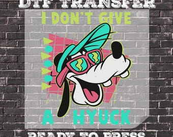 グーフィー　アート　ディズニー　90年代 ディズニー レトロ 90 年代 グーフィーの映画 DTF 転写