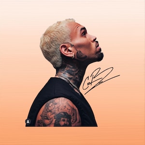 Chris Brown Signature - Etsy