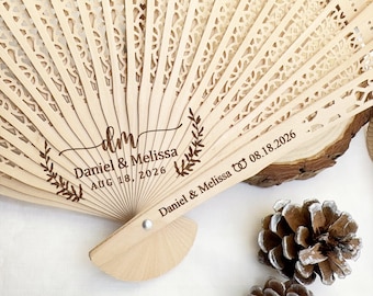 Abanicos de boda al por mayor para invitados, abanicos personalizados, regalos para bodas, abanicos de mano personalizados para parejas, ideas para regalos de boda, regalos para baby shower.