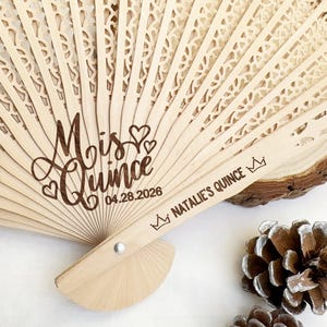 Bulk Mis Quince Años Fan Favors Quinceañera Party Favors Sweet 16 Sweet 15 Gifts Custom Birthday Party Favors Personalized Wedding Hand Fans