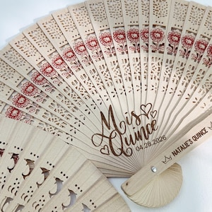 Mis Quince Años Fan Favors Custom Birthday Favors Quinceañera Party Fans Sweet 16 Sweet 15 Personalized Wedding Hand Fans Bridesmaid Gifts