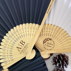 Ceremony Favors for Guests, Bulk Wedding Fan Favors, Wedding Folding Fans, Personalized Wedding Fans, Custom Party Fans, Wedding Favor Ideas