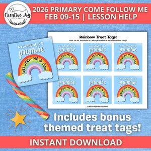 2026 Primary Come Follow Me Lesson Help Feb 9–15 | Tower of Babel & Noah’s Ark Activities | LDS Primary Printable | Old Testament Crafts image 11