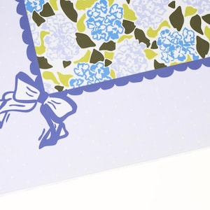 Hydrangea Mahjong Mat
