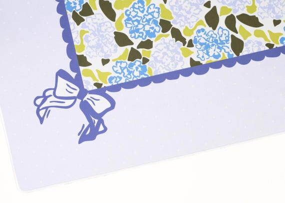 Hydrangea Mahjong Mat