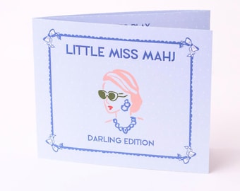Little Miss Mahj Playing Card - Darling Edition