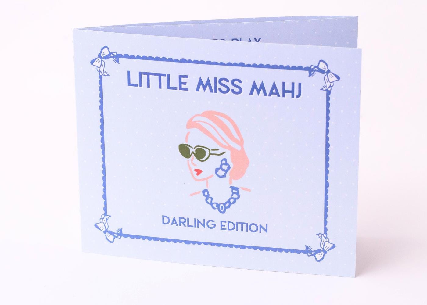 Little Miss Mahj - Carte da gioco - Edizione Darling