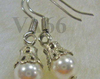 27 Color Choices Swarovski Pearl Earrings U Choose Col Classic pearl earrings for Bridesmaid, daily wear, mother, gift