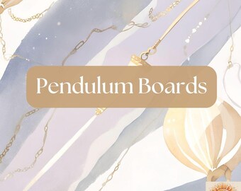 Pendulum Boards - Print at Home