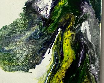 Acrylic Fluid Art "Vent Lee Rooted"