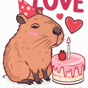 Tarjeta de celebración de San Valentín