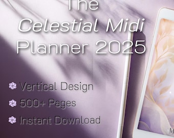 Agenda numérique 2025 | Agenda numérique tout-en-un | Agenda 2025 | Adapté au TDAH | Modèle numérique | Agenda iPad | Agenda quotidien