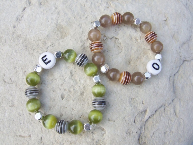 Newborn Size Twin Boys ID Bracelets Set of Two B073 Etsy