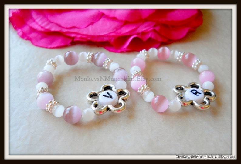 Newborn Size Twin Girls ID Bracelets Set of Two B075 Etsy