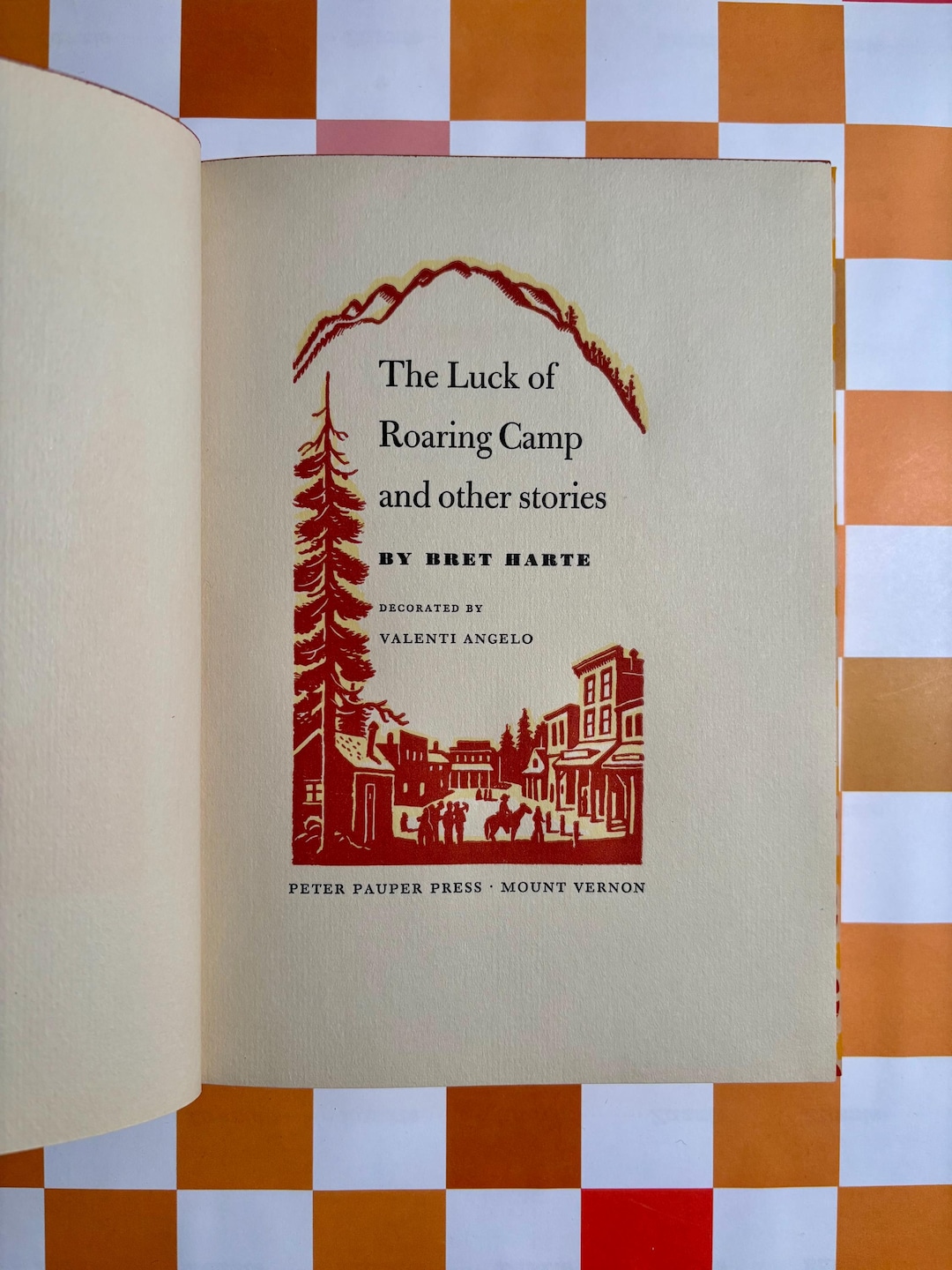 Vintage Book | the Luck of Roaring Camp and Other Stories by Bret Harte ...