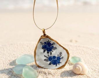 oyster shell pendant