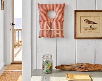life jacket wall decor