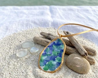 oyster shell necklace pendant