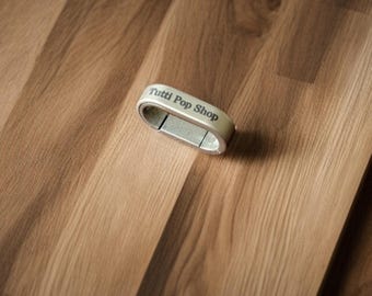 Custom Laser Engraved Titanium Carabiner Keychain: Personalized Key Ring
