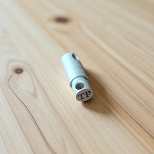 Custom Titanium Keychain with Quick Disconnect Clip: Personalized Key Ring