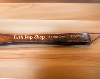 Personalized Wooden Shoehorn, Laser Engraved, Custom Name 15x2
