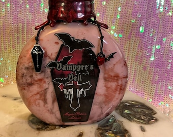 Vampyre&#39;s Veil Lotion: Clary Sage, Ylang Ylang, & Palmarosa - Botanical Hydration