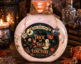 Lotion | Süßes-oder-Saures-Tinktur | Butterscotch-Duft | Halloween-Zaubertrank