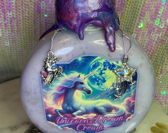 Lotion | Unicorn Dream Cream | Raspberry & Cotton Candy Scented Lotion | Whimsical Hydration l Sweet Magic
