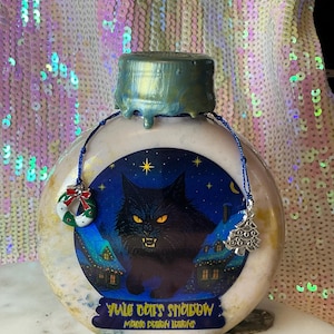 Yule Cat&#39;s Shadow |  Snickerdoodle Scented Lotion | Magic Elixir | Apothecary Potion Bottles