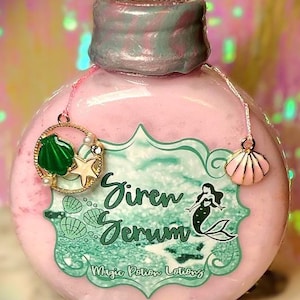 Lotion | Serum Siren | Zapach kokosa i ananasa | Łzy syreny | Magiczny eliksir | Buteleczki z eliksirami aptecznymi