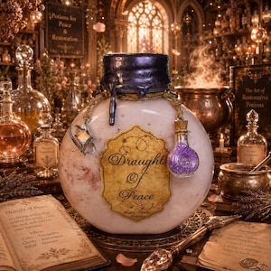 Lotion | Draught of Peace | Peach Scented | Harry Potter Potion