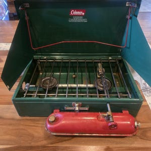 Coleman 413F Two Burner Camp Stove , Camping, Hunting, By Wichita Kansas