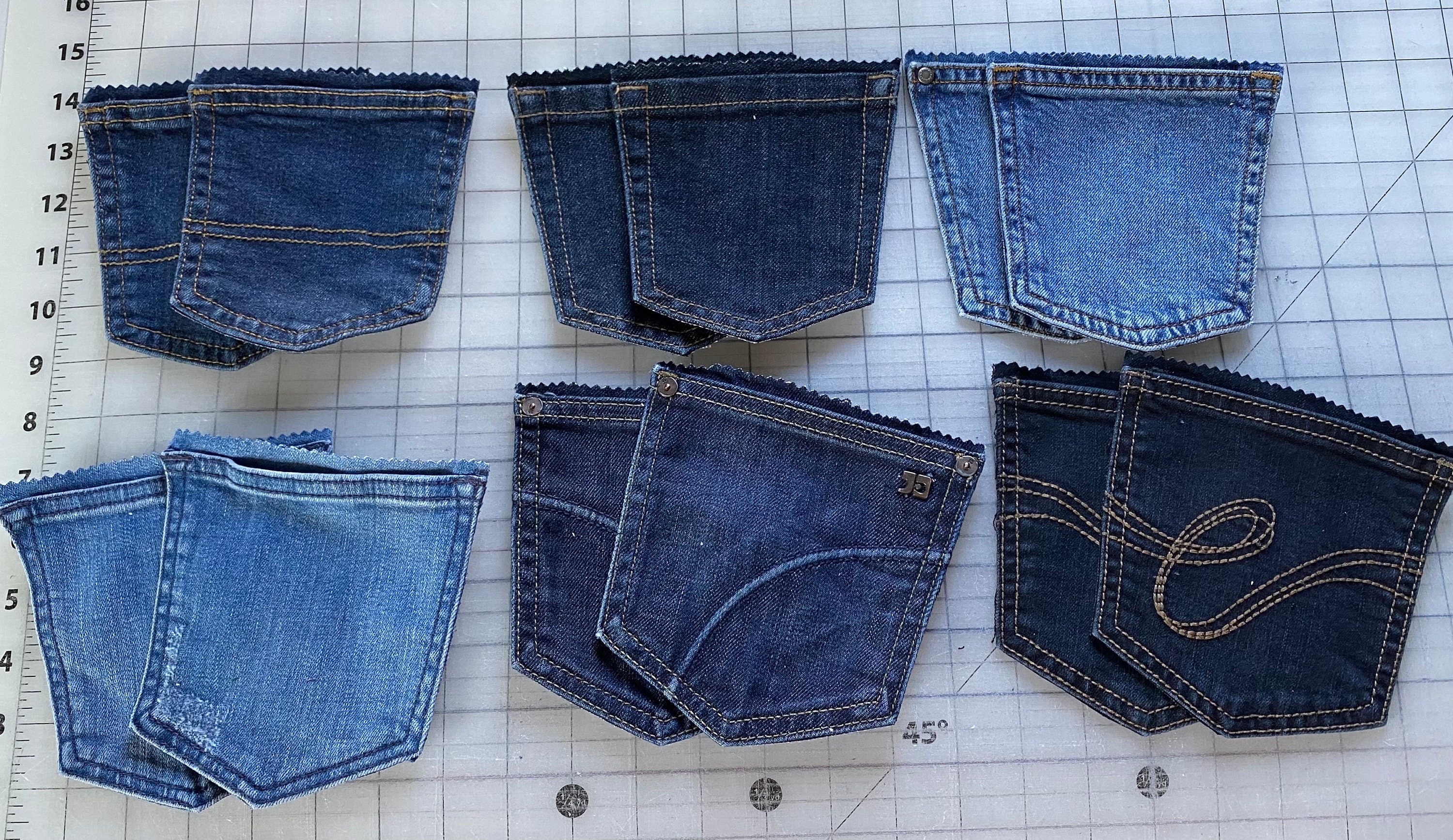 5+ Crafts With Jean Pockets