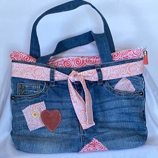 Jean Bag - Etsy