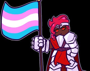Wildberry Cookie Pride Sticker (Cookie Run)