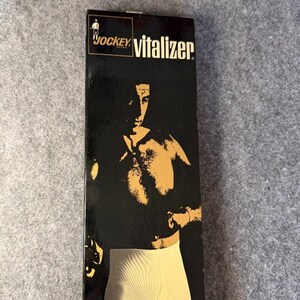 Jockey Vitalizer Total Posture Control Brief Vintage Men’s Underwear Damage image 3
