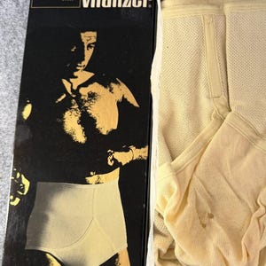 Jockey Vitalizer Total Posture Control Brief Vintage Men’s Underwear Damage image 10