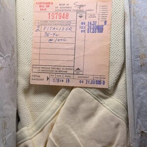 Jockey Vitalizer Total Posture Control Brief Vintage Men’s Underwear Damage image 13